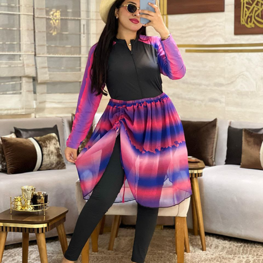 بوركيني بالكاش صيفية انيقة للنساء